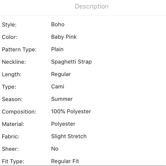 Cami Top - Picture 2 of 2